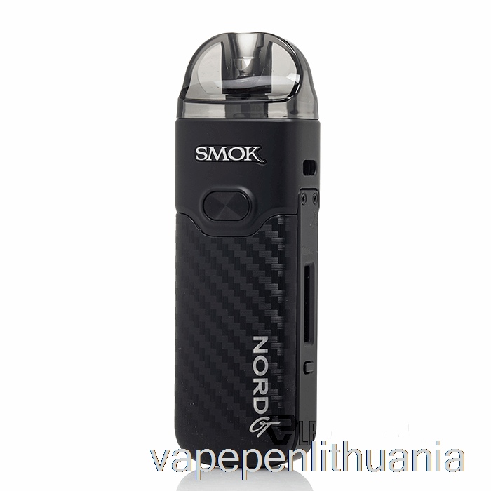 Smok Nord Gt 80w Pod System Black Anglies Pluošto Vape Skystis